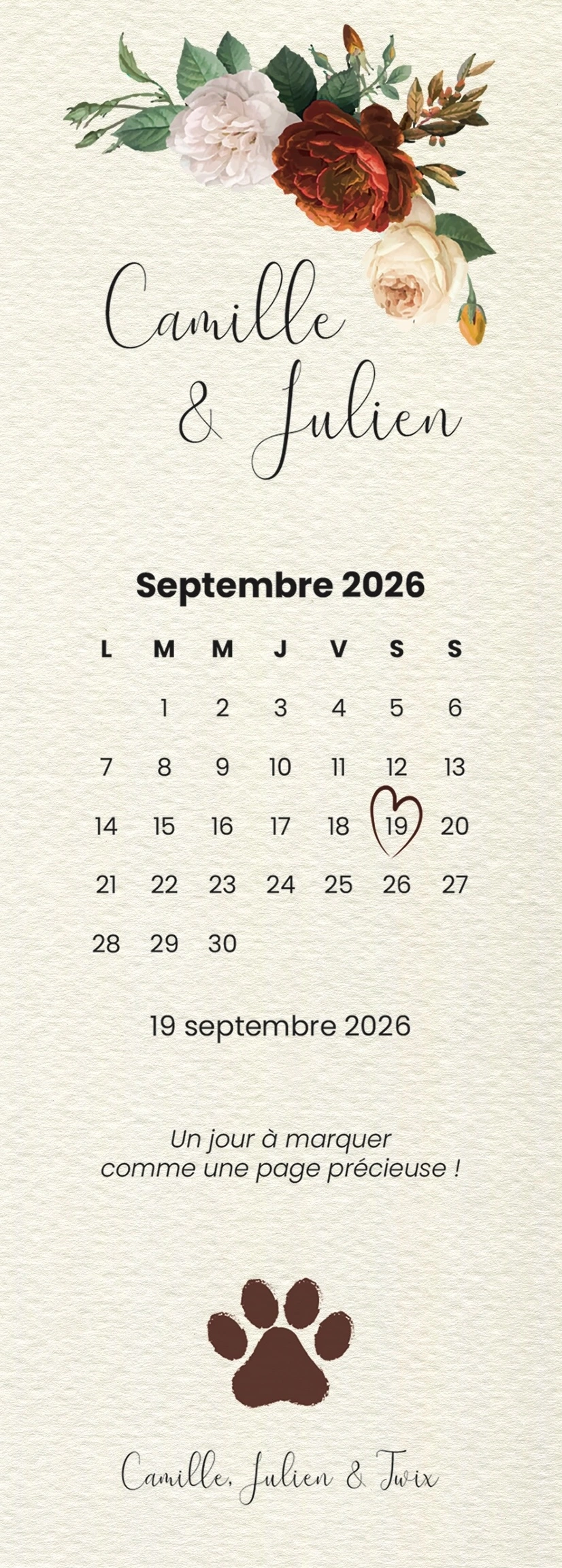 Faire-part — Camille & Julien — visuel 3.