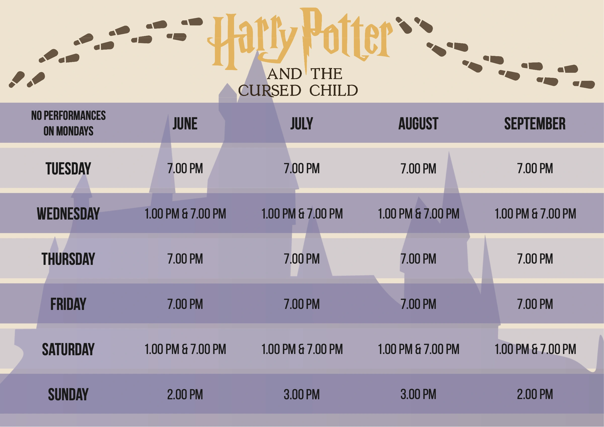 Harry Potter — affiche et programmation — visuel 2.
